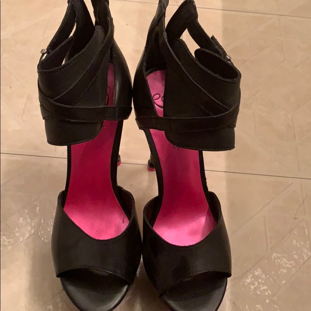 Sexy black heels